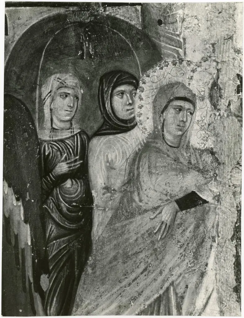 Grassi, Cesare , Maestro di San Martino - sec. XIII - Episodi della vita di san Gioacchino e sant'Anna, particolare del ritorno di Gioacchino