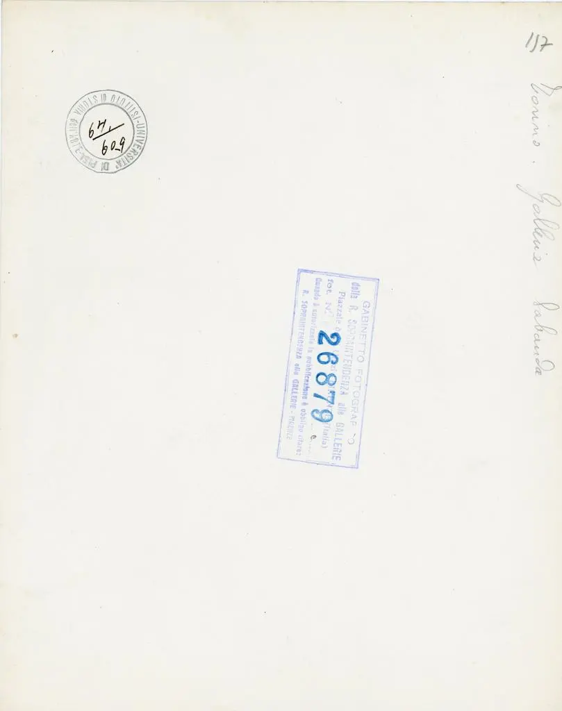 Gabinetto Fotografico della Soprintendenza Speciale per il Patrimonio Storico, Artistico ed Etnoantropologico e per il Polo Museale della citt&agrave; di Firenze , Maestro di San Martino - sec. XIII - Madonna con Bambino in trono tra angeli (particolare)