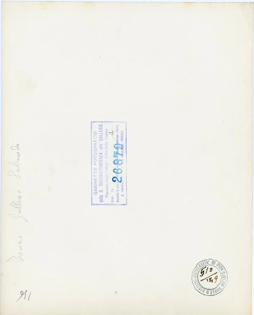 Gabinetto Fotografico della Soprintendenza Speciale per il Patrimonio Storico, Artistico ed Etnoantropologico e per il Polo Museale della citt&agrave; di Firenze , Maestro di San Martino - sec. XIII - Madonna con Bambino in trono tra angeli (particolare)