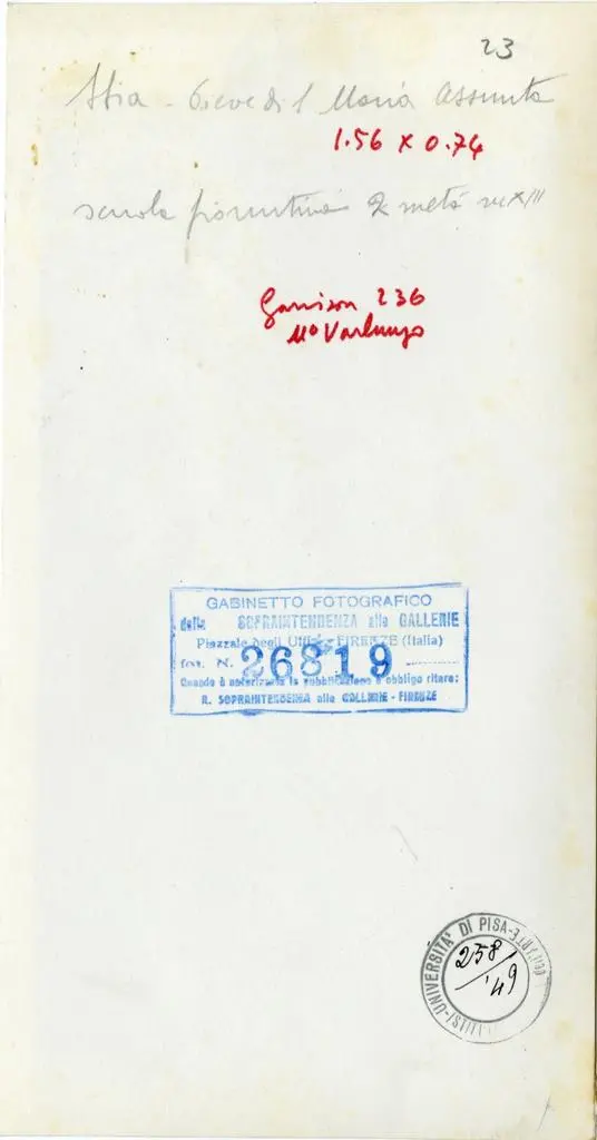 Gabinetto Fotografico della Soprintendenza Speciale per il Patrimonio Storico, Artistico ed Etnoantropologico e per il Polo Museale della citt&agrave; di Firenze , Stia - Pieve di S. Maria Assunta - scuola fiorentina 2&deg; met&agrave; sec. XIII