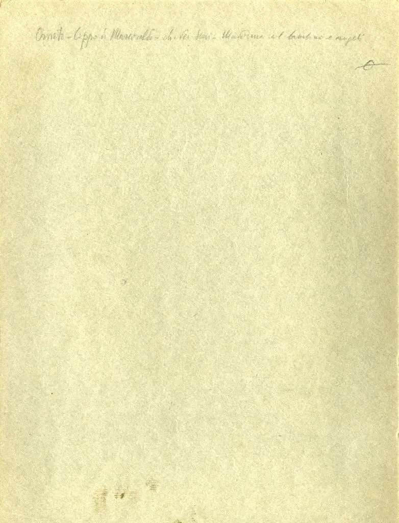 Anonimo , Orvieto - Coppo di Marcovaldo - Ch. dei Servi - Madonna col bambino e angeli