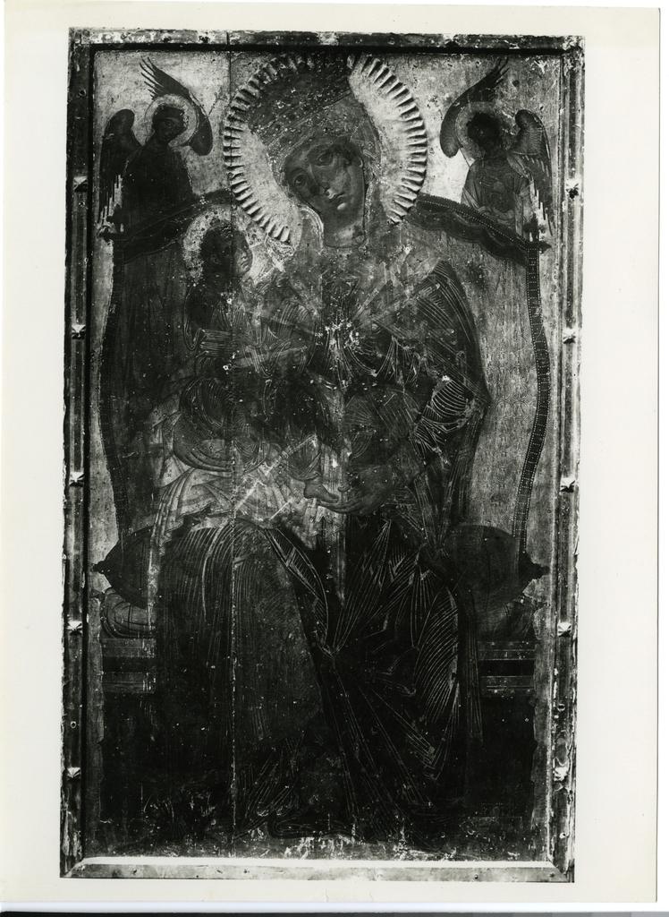 Istituto Centrale per il Catalogo e la Documentazione: Fototeca Nazionale , Orvieto - Museo - Coppo di Marcovaldo - S. Maria dei Servi - Madonna col Bambino