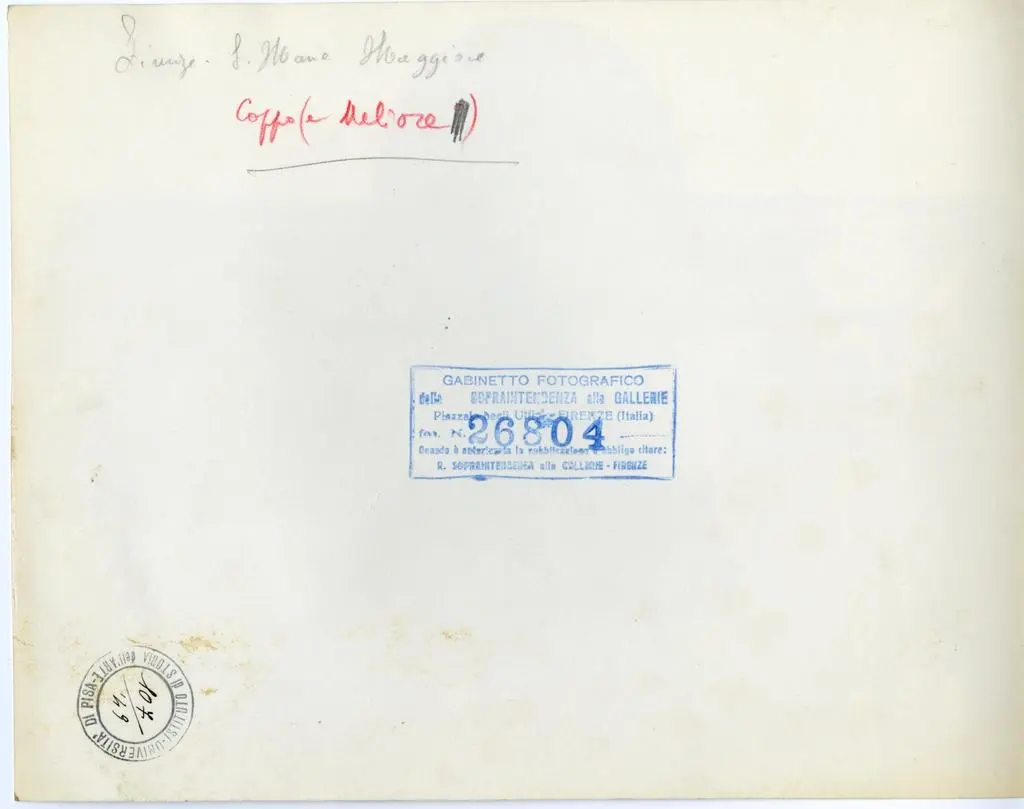 Gabinetto Fotografico della Soprintendenza Speciale per il Patrimonio Storico, Artistico ed Etnoantropologico e per il Polo Museale della citt&agrave; di Firenze , Firenze - S. Maria Maggiore - Coppo (e Meliore)