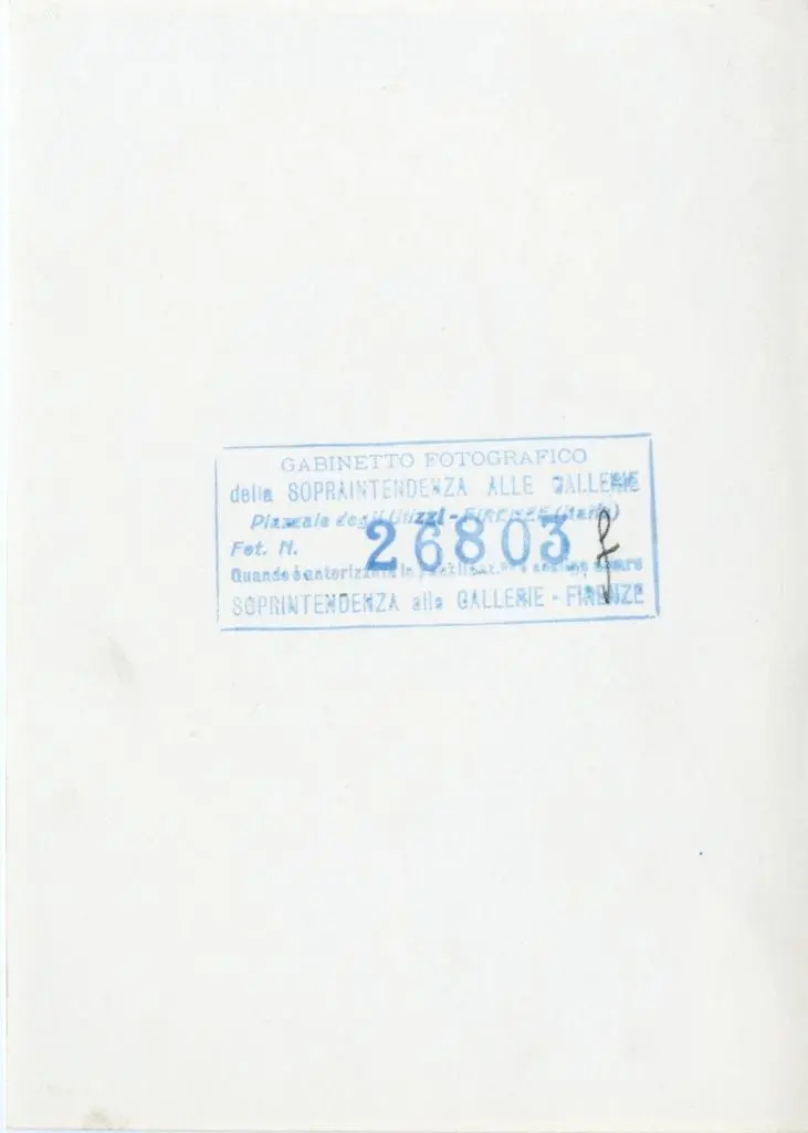 Gabinetto Fotografico della Soprintendenza Speciale per il Patrimonio Storico, Artistico ed Etnoantropologico e per il Polo Museale della citt&agrave; di Firenze , Meliore di Jacopo/ Coppo di Marcovaldo - sec. XIII - Madonna con Bambino, angeli e santi (particolare dell'Angelo)