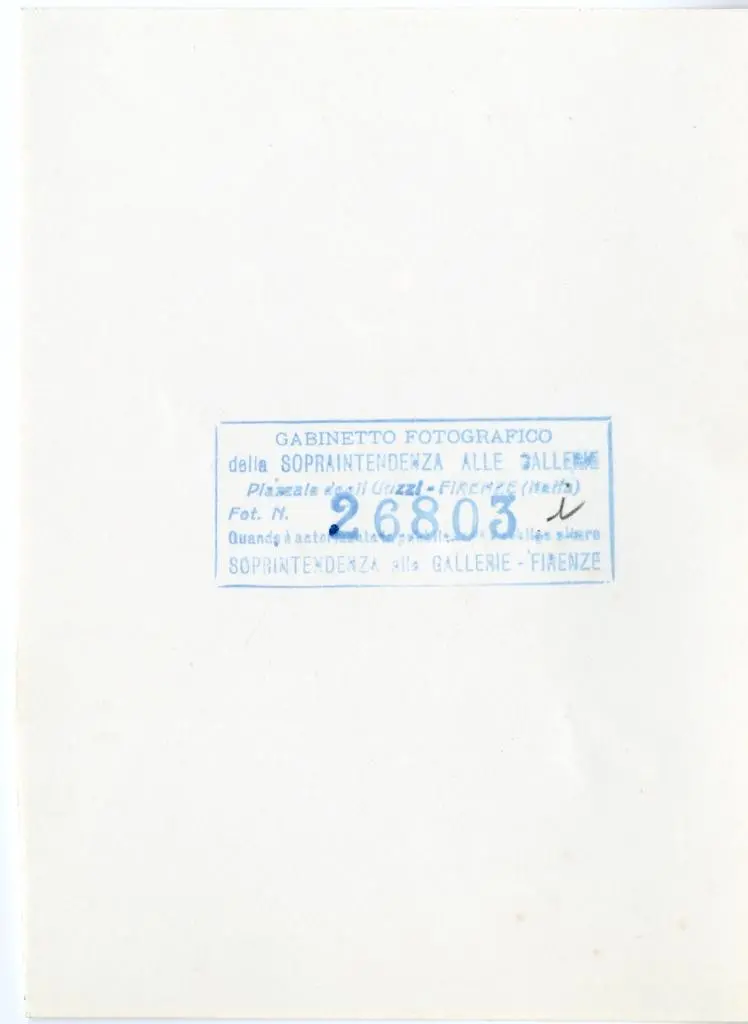 Gabinetto Fotografico della Soprintendenza Speciale per il Patrimonio Storico, Artistico ed Etnoantropologico e per il Polo Museale della citt&agrave; di Firenze , Meliore di Jacopo/ Coppo di Marcovaldo - sec. XIII - Madonna con Bambino, angeli e santi (particolare del San Pietro)