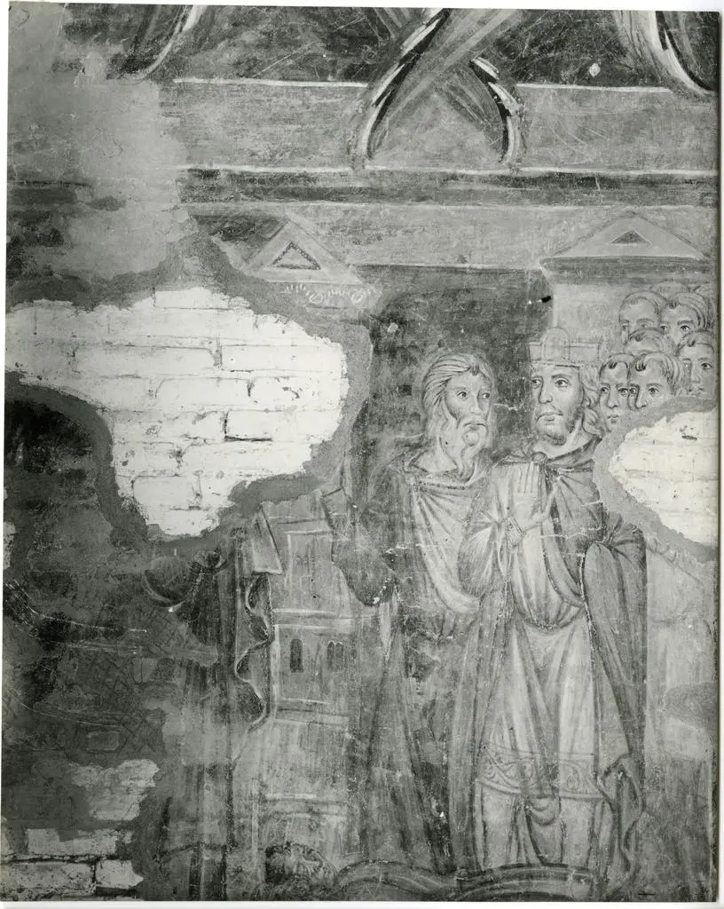 Corso di Buono , Storie della vita di san Giovanni Evangelista, Firma dell'artista