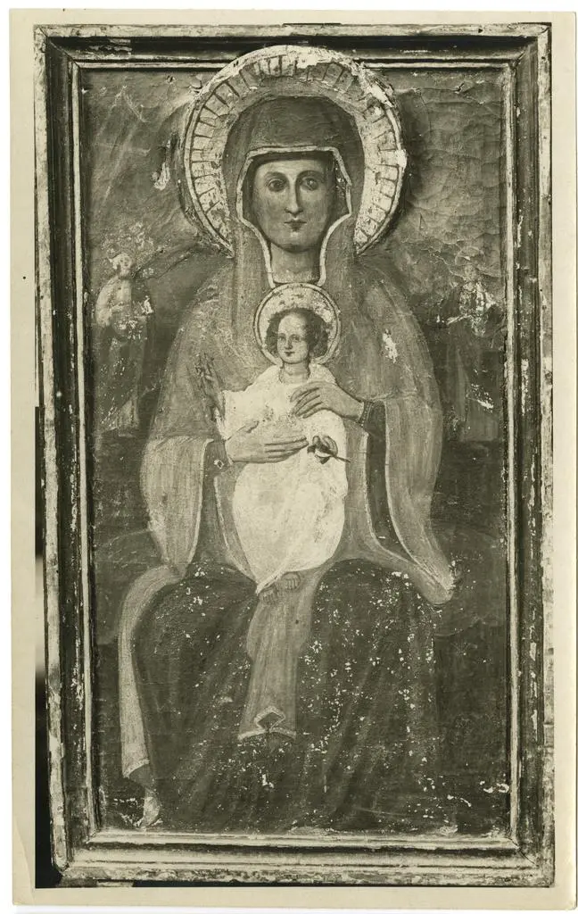 Gabinetto Fotografico della Soprintendenza Speciale per il Patrimonio Storico, Artistico ed Etnoantropologico e per il Polo Museale della citt&agrave; di Firenze , Firenze=Galleria Uffizi. Madonna col bambino (scuola fiorentina sec. XIV)