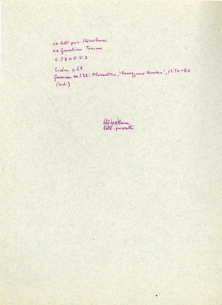 Anonimo , Maestro di Rovezzano - sec. XIII - Madonna con Bambino