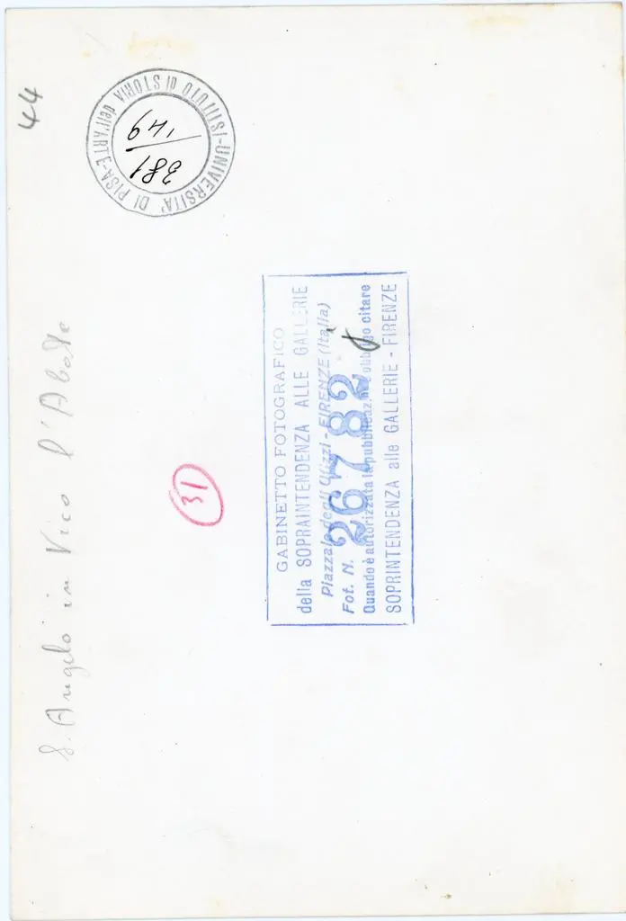 Gabinetto Fotografico della Soprintendenza Speciale per il Patrimonio Storico, Artistico ed Etnoantropologico e per il Polo Museale della citt&agrave; di Firenze , Maestro di Vico l'Abate - sec. XIII - Volti di angeli