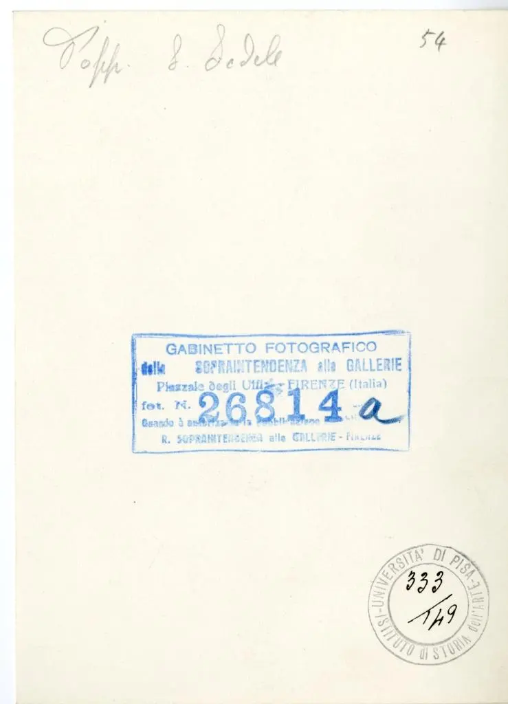 Gabinetto Fotografico della Soprintendenza Speciale per il Patrimonio Storico, Artistico ed Etnoantropologico e per il Polo Museale della citt&agrave; di Firenze , Maestro della Maddalena - sec. XIII - Madonna con Bambino e due angeli (particolare)