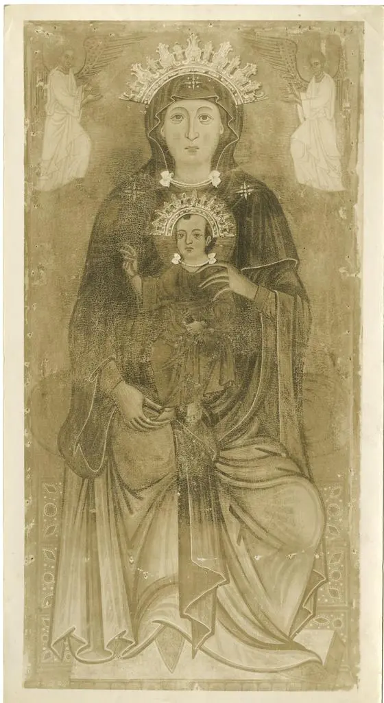 Giani, Giuseppe , Chiesa di S. Donato a Torri in Campiobbi, frazione del Comune di Fiesole. La Madonna col Bambino. Scuola Toscana (sec. XIII)