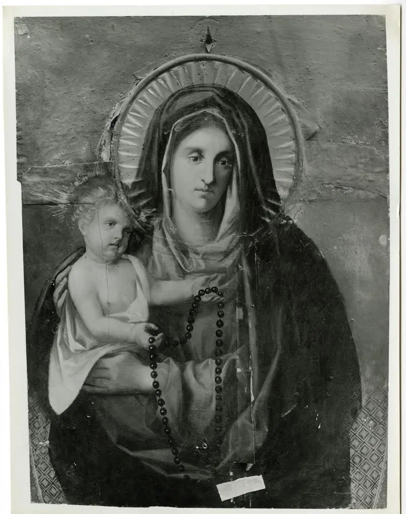 Maestro della Maddalena , Madonna con Bambino