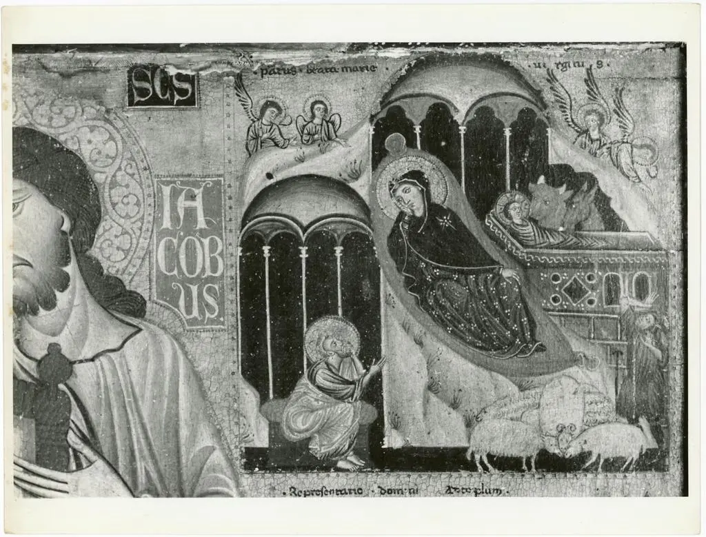 Maestro della Maddalena , Nativit&agrave; di Ges&ugrave;