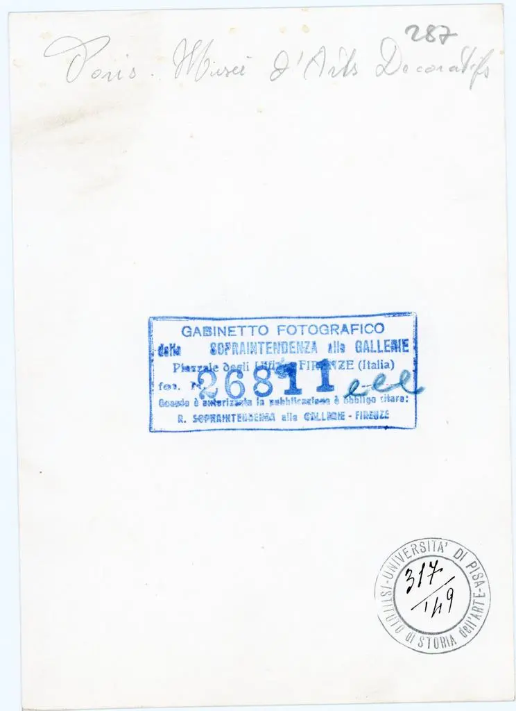 Gabinetto Fotografico della Soprintendenza Speciale per il Patrimonio Storico, Artistico ed Etnoantropologico e per il Polo Museale della citt&agrave; di Firenze , Maestro della Maddalena - sec. XIII - Particolare della Dormitio Virginis