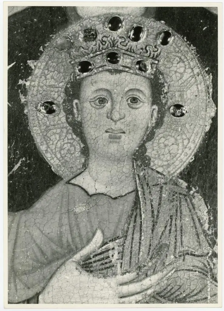 Maestro della Maddalena , Ges&ugrave; Bambino benedicente