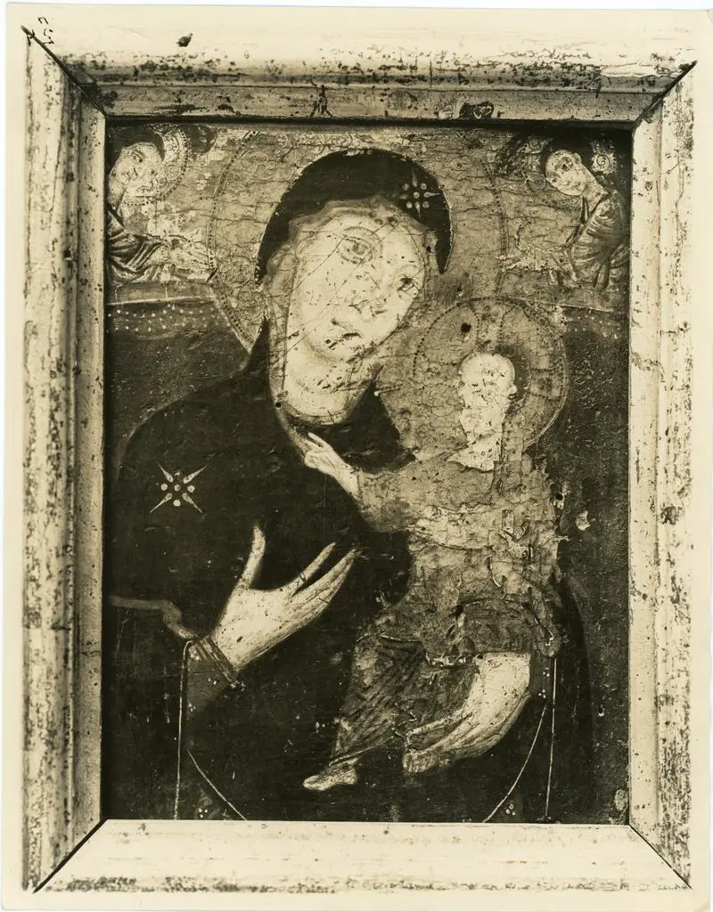 Maestro della Maddalena , Madonna con Bambino