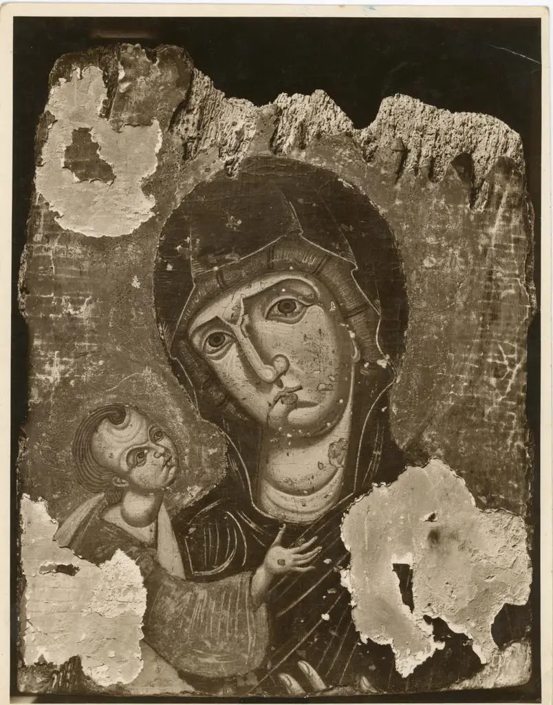 Anonimo , Meliore di Jacopo - sec. XIII - Madonna con Bambino