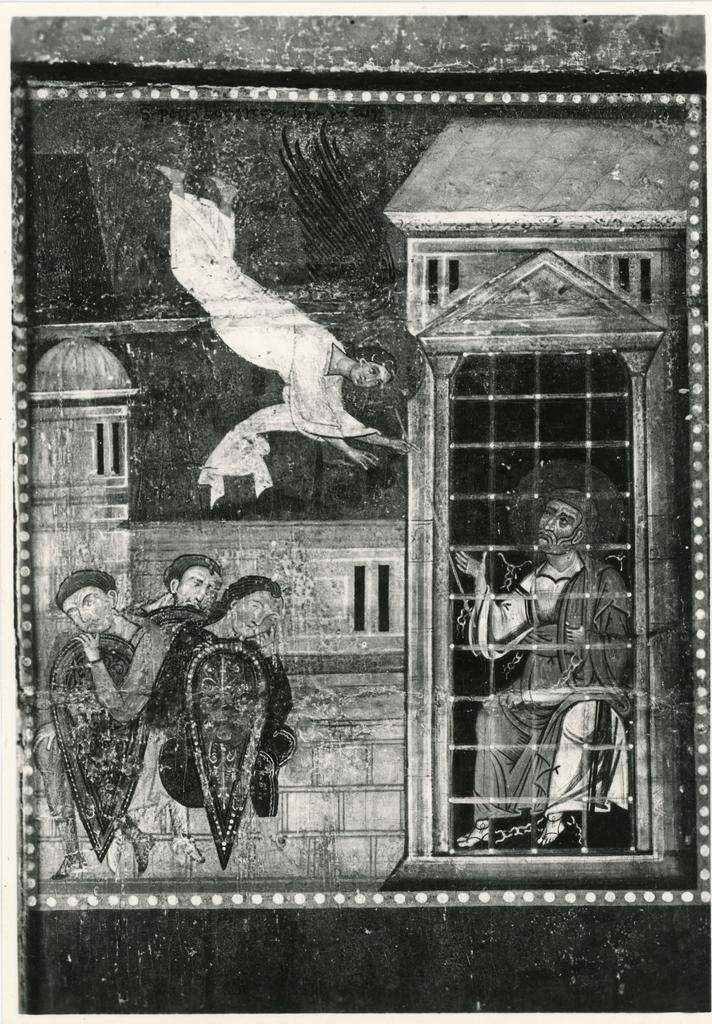 Anonimo , Meliore di Jacopo - sec. XIII - Liberazione di san Pietro