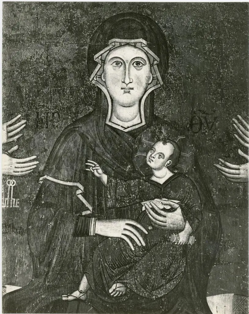Gabinetto Fotografico della Soprintendenza Speciale per il Patrimonio Storico, Artistico ed Etnoantropologico e per il Polo Museale della citt&agrave; di Firenze , Meliore di Jacopo - sec. XIII - Madonna con Bambino