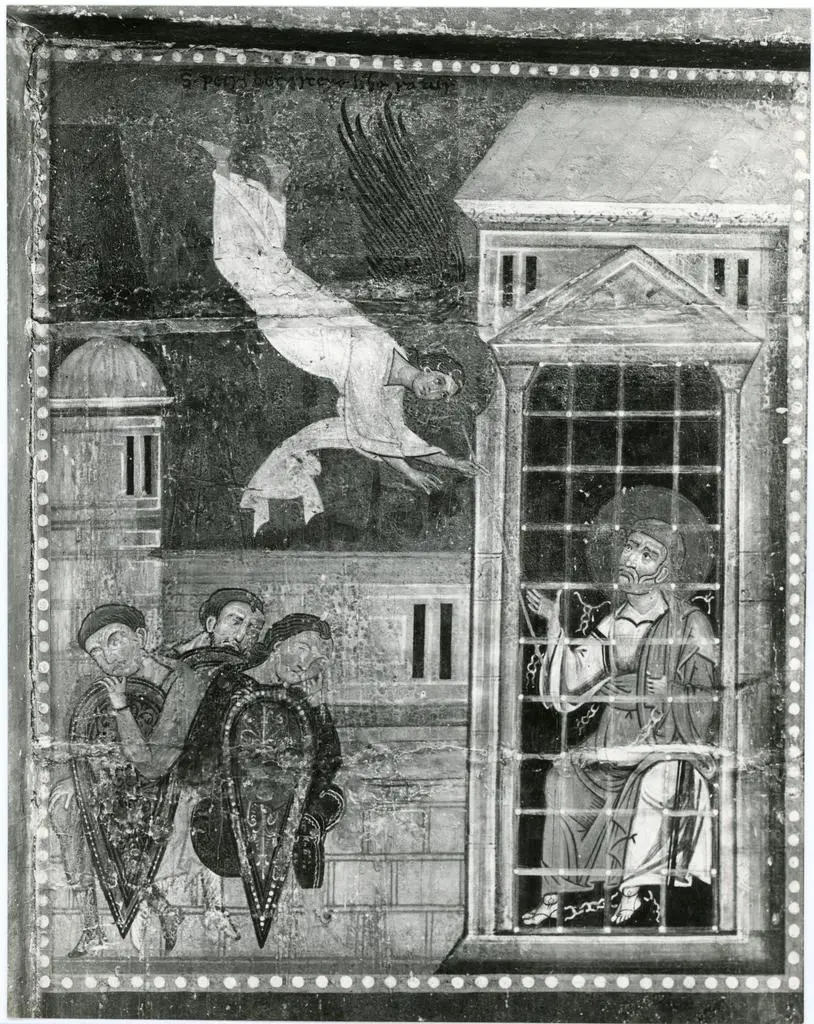 Gabinetto Fotografico della Soprintendenza Speciale per il Patrimonio Storico, Artistico ed Etnoantropologico e per il Polo Museale della citt&agrave; di Firenze , Meliore di Jacopo - sec. XIII - Liberazione di san Pietro