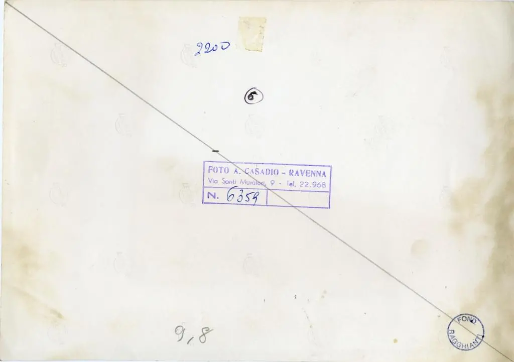 Casadio Alvaro , Aloisio - sec. VI - Mausoleo di Teodorico, particolare