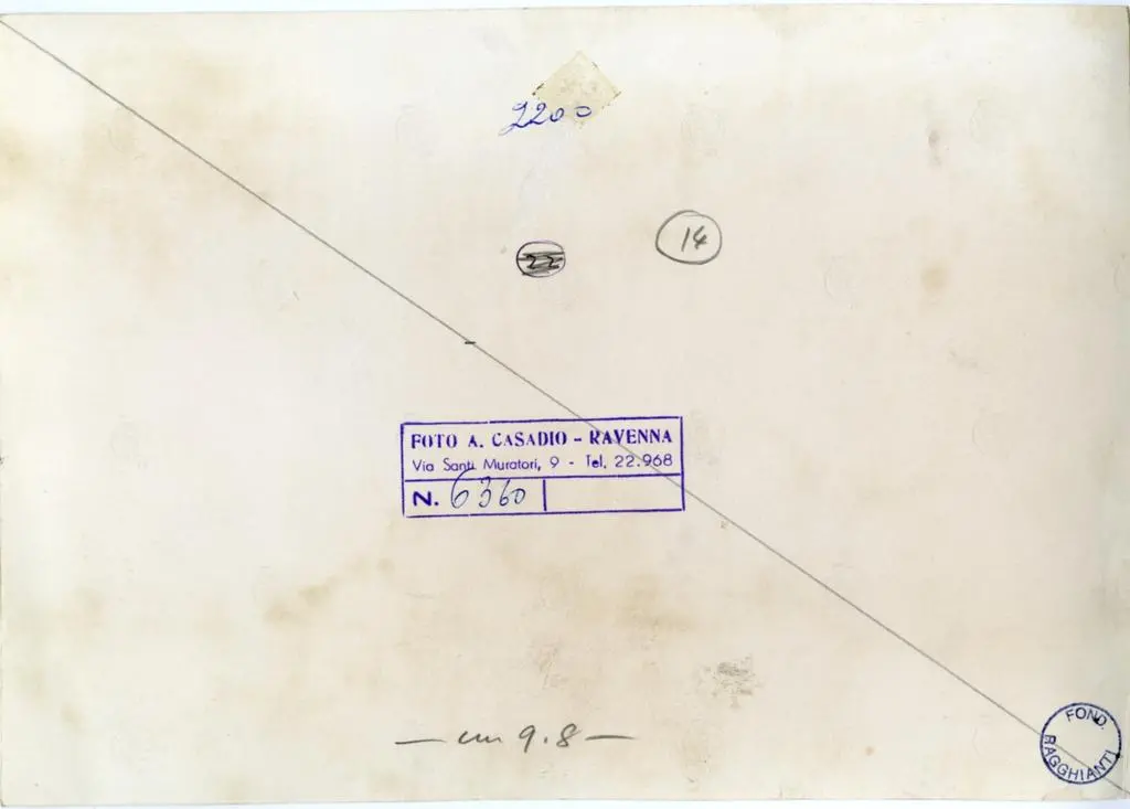 Casadio Alvaro , Aloisio - sec. VI - Mausoleo di Teodorico, particolare