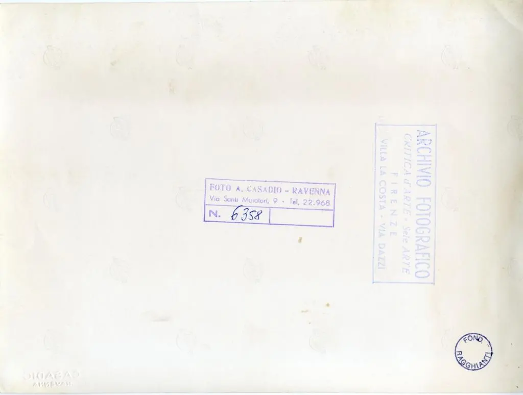 Casadio Alvaro , Aloisio - sec. VI - Mausoleo di Teodorico, particolare