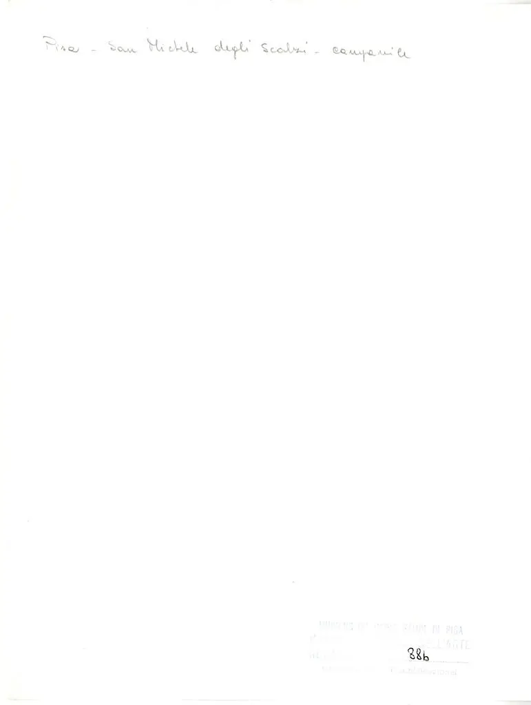 Universit&agrave; di Pisa. Dipartimento di Storia delle Arti , Pisa - San Michele degli Scalzi - campanile