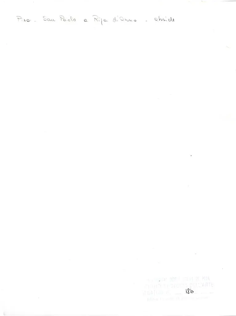 Università di Pisa. Dipartimento di Storia delle Arti , Pisa - San Paolo a Ripa d'Arno - abside