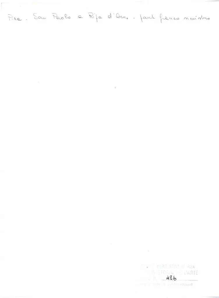 Universit&agrave; di Pisa. Dipartimento di Storia delle Arti , Pisa - San Paolo a Ripa d'Arno - part. fianco sinistro