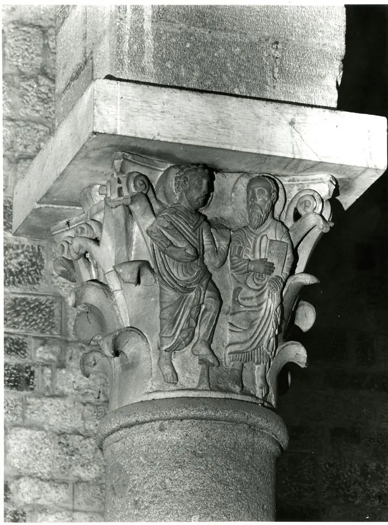 Anonimo sec. XII , San Pietro e san Paolo