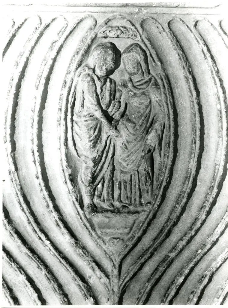 Università di Pisa. Dipartimento di Storia delle Arti , Pisa - San Paolo a Ripa d'Arno - part. sarcofago