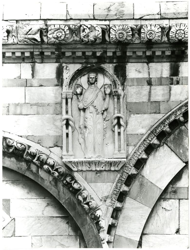 Università di Pisa. Dipartimento di Storia delle Arti , Pisa - San Paolo a Ripa d'Arno - part. facciata
