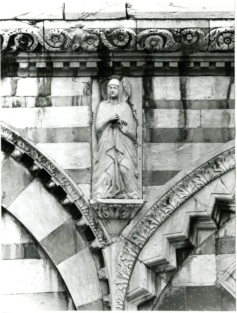 Universit&agrave; di Pisa. Dipartimento di Storia delle Arti , Pisa - San Paolo a Ripa d'Arno - part. facciata