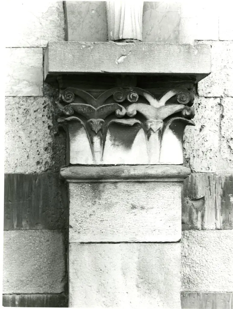 Università di Pisa. Dipartimento di Storia delle Arti , Pisa - San Paolo a Ripa d'Arno - capitello di parasta, fianco sinistro