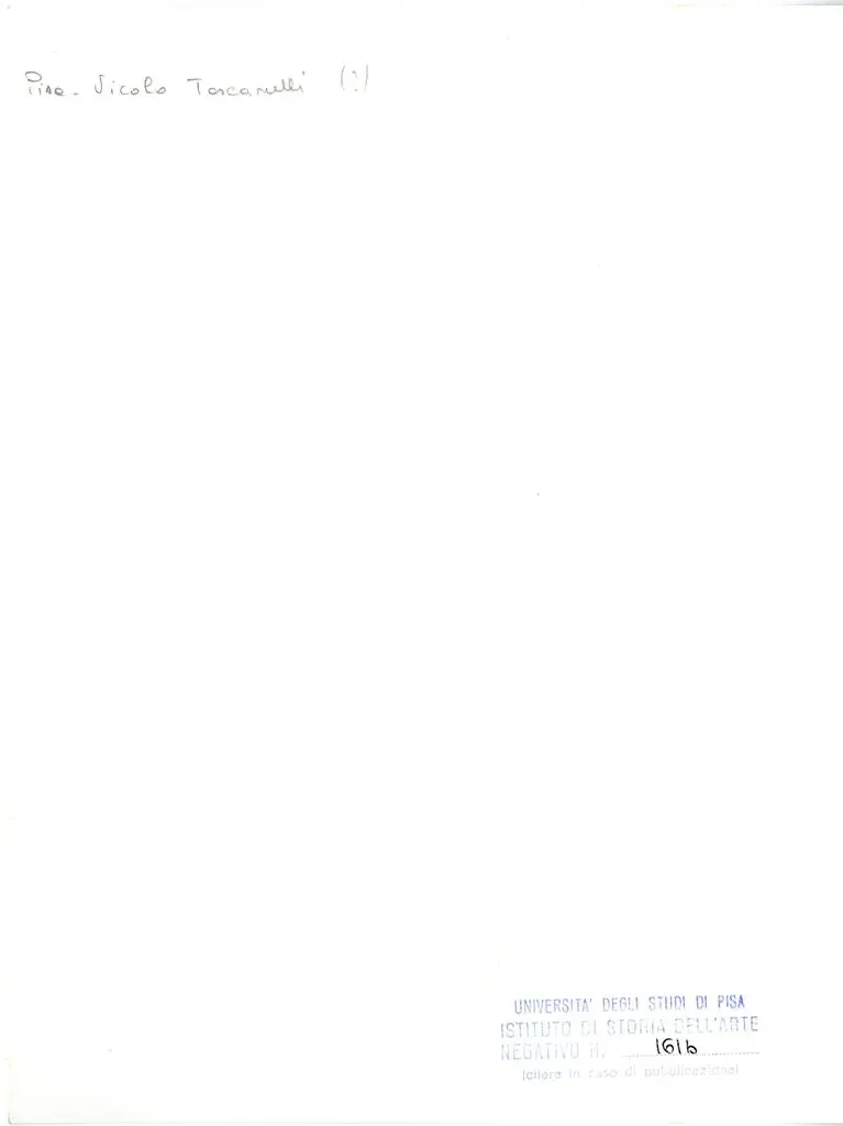 Universit&agrave; di Pisa. Dipartimento di Storia delle Arti , Pisa - Vicolo Toscanelli (?)