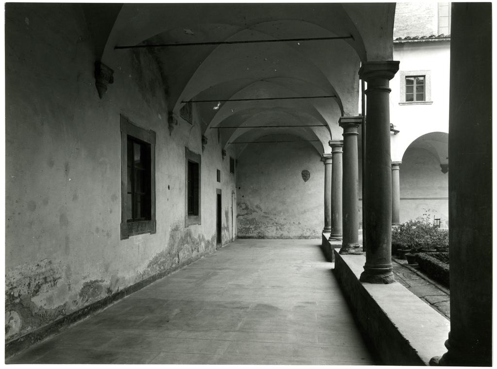 Università di Pisa. Dipartimento di Storia delle Arti , San Miniato - chiostro del convento di S. Francesco