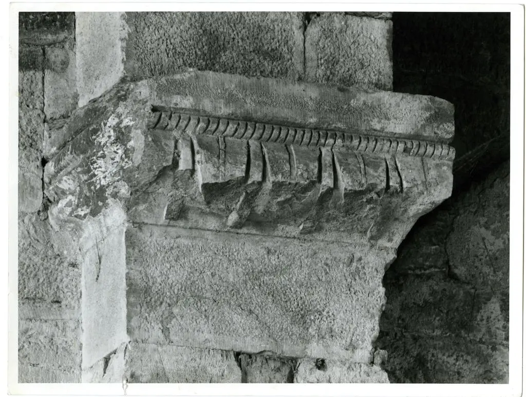 Anonimo , S. Mamiliano - capitello - imposta del transetto