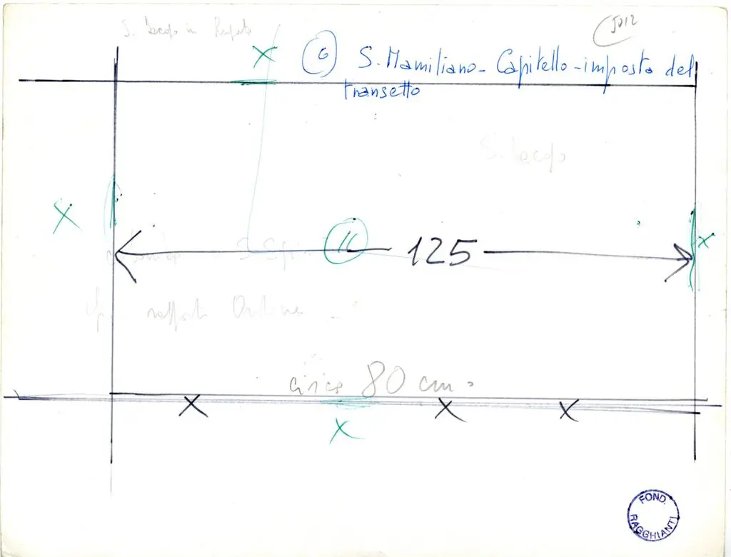 Anonimo , S. Mamiliano - Capitello - imposta del transetto