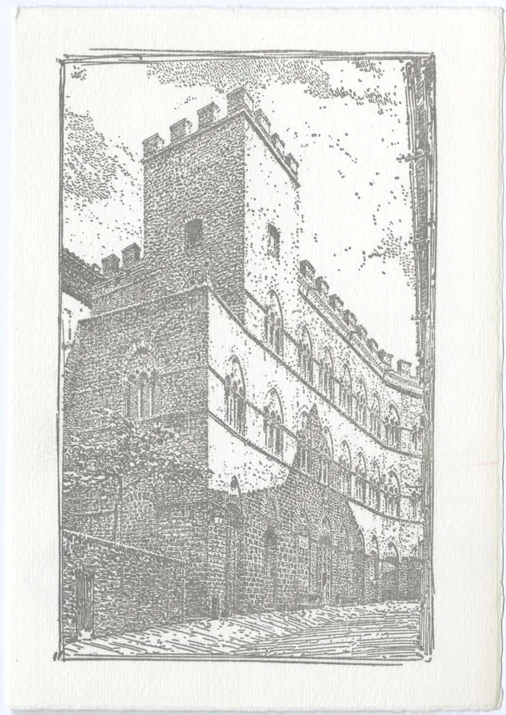 Anonimo , Palazzo Chigi Saracini, Sede della Fondazione Accademia Musicale Chigiana.