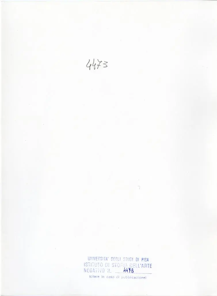 Universit&agrave; di Pisa. Dipartimento di Storia delle Arti , Anonimo - sec. XX - abitazione privata