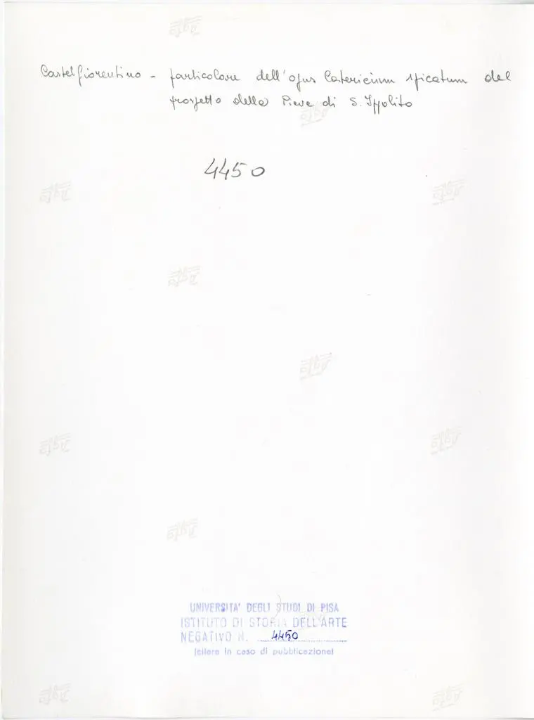 Universit&agrave; di Pisa. Dipartimento di Storia delle Arti , Castelfiorentino - particolare dell'opus latericium spicatum del prospetto della Pieve di S. Ippolito