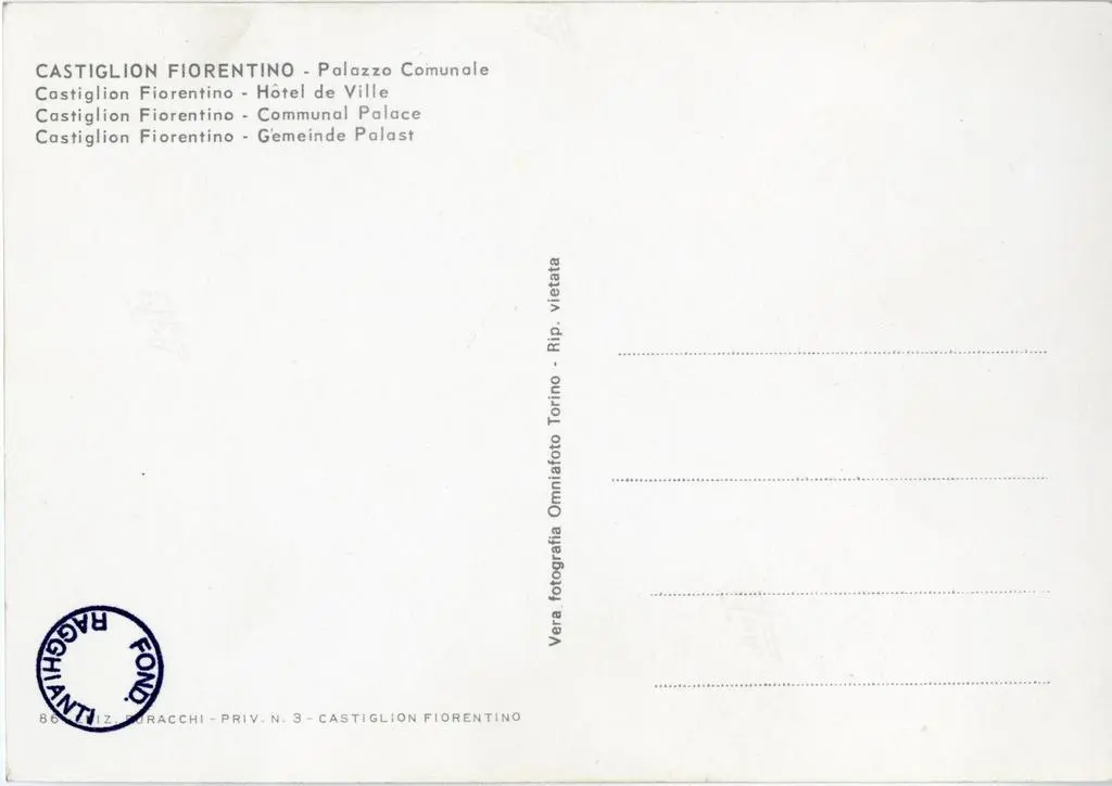 Omniafoto Torino , Castiglion Fiorentino - Palazzo Comunale