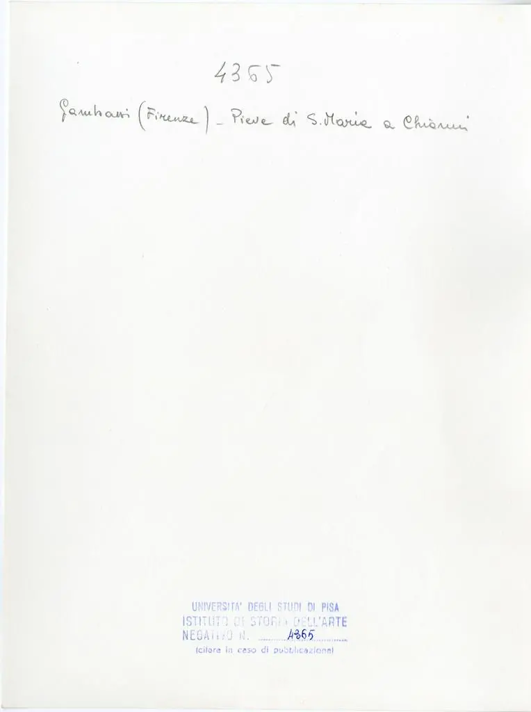 Università di Pisa. Dipartimento di Storia delle Arti , testata esterna del transetto sinistro