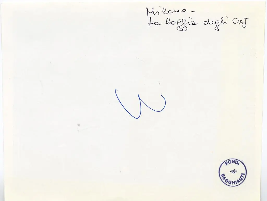 Anonimo , Milano - La loggia degli Osj