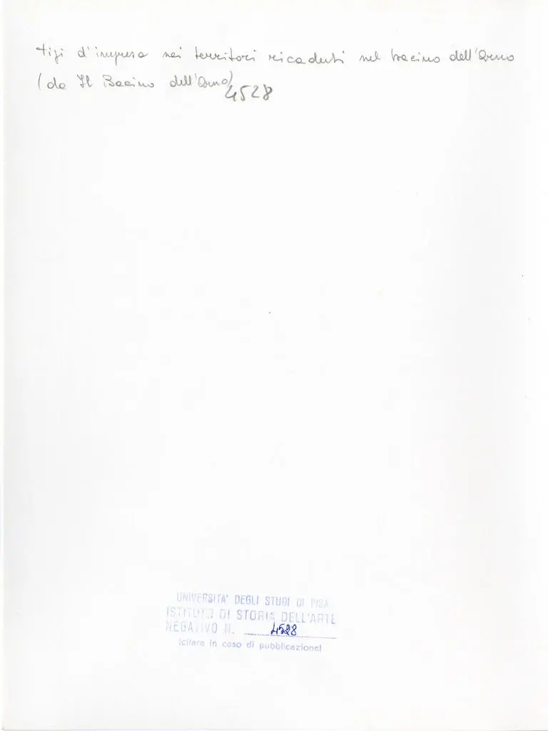 Universit&agrave; di Pisa. Dipartimento di Storia delle Arti , Tipi d'impresa nei territori ricaduti nel bacino dell'Arno (da Il Bacino dell'Arno)