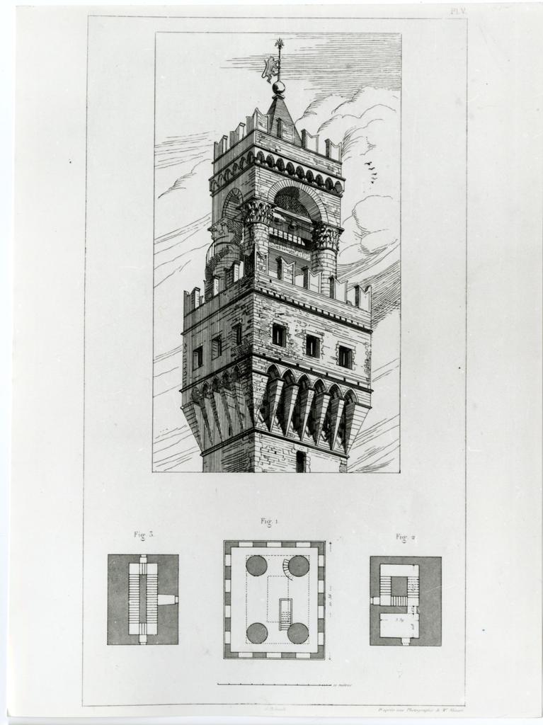 Università di Pisa. Dipartimento di Storia delle Arti , Anonimo - sec. XVI - Torre campanaria