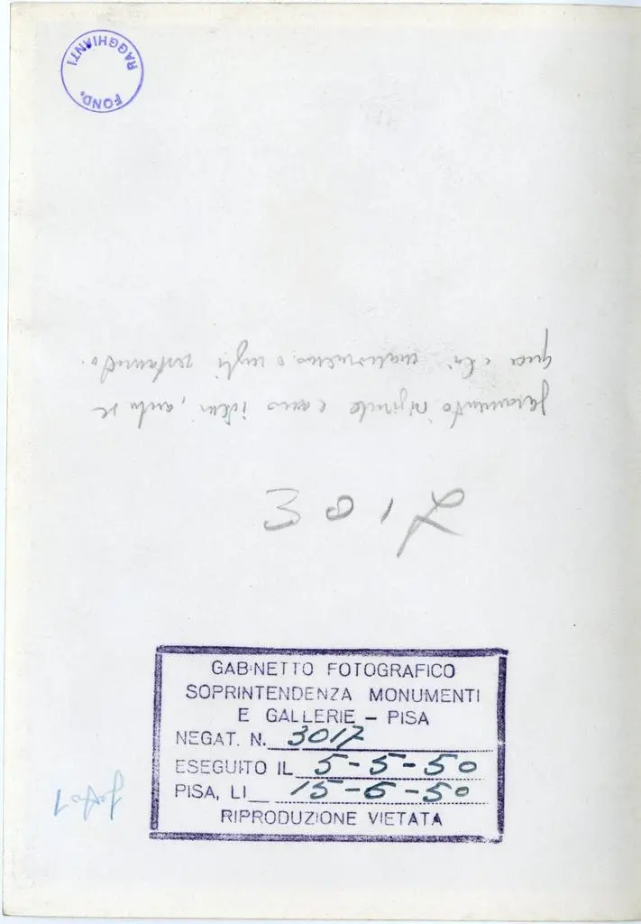 Fototeca della Soprintendenza per i beni architettonici e paesaggistici, storici, artistici ed etnoantropologici per le province di Pisa e Livorno , Anonimo - sec. XIV/ XV - arcata cieca