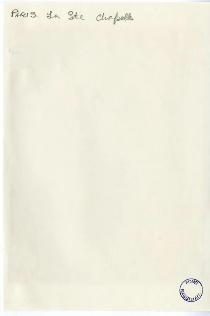 Anonimo , Paris. La Ste Chapelle