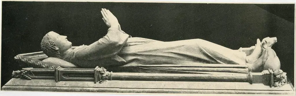 Anonimo , Tombeau du fils a&icirc;n&eacute; de Saint Louis